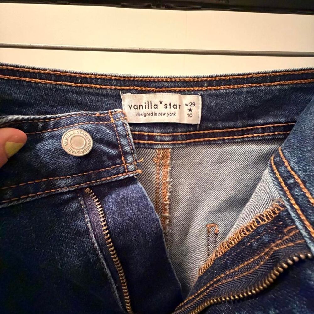 Vanilla-star Women's Navy and Blue Jeans